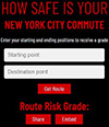 NYC Route Risk Calculator (by Siler & Ingber Law Firm)