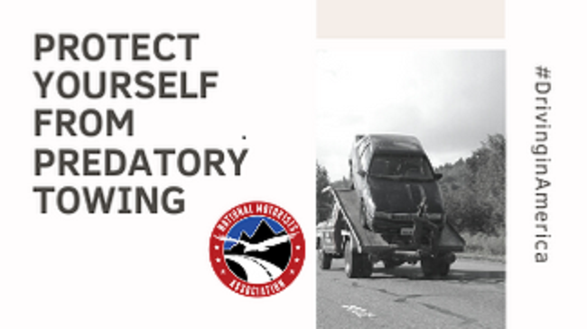 Protect yourself from Predatory Towing