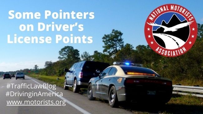 Some Pointers on Driver’s License Points